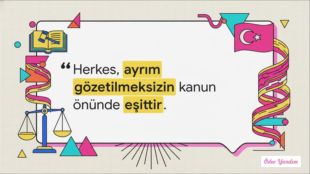 ADALET VE EŞİTLİK 3. Ünite | 4. Sınıf İnsan Hakları Kitabı: MEB Yayınları