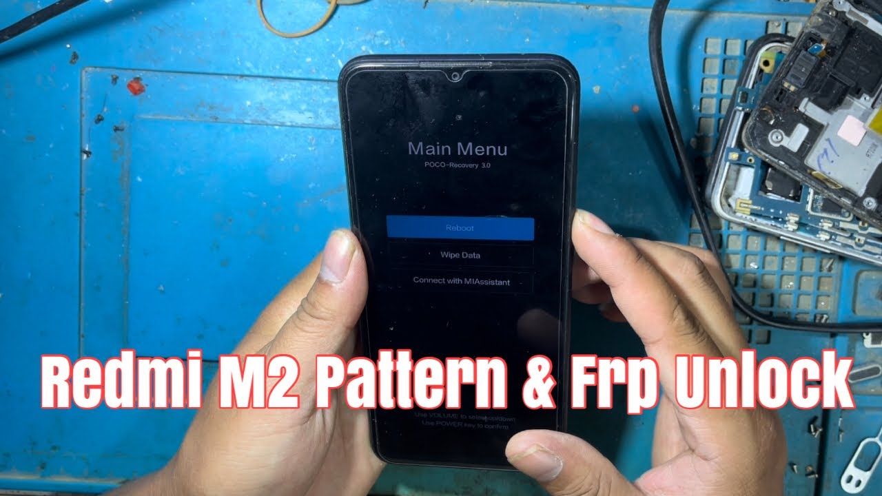 Redmi M2 Pattern And  Frp Bypass | #technicalthing