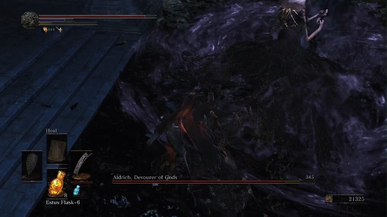 DARK SOULS under 3 mminute fight with adrich