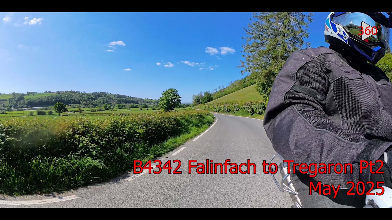 B4342 Falinfach to Tregaron Pt2 360