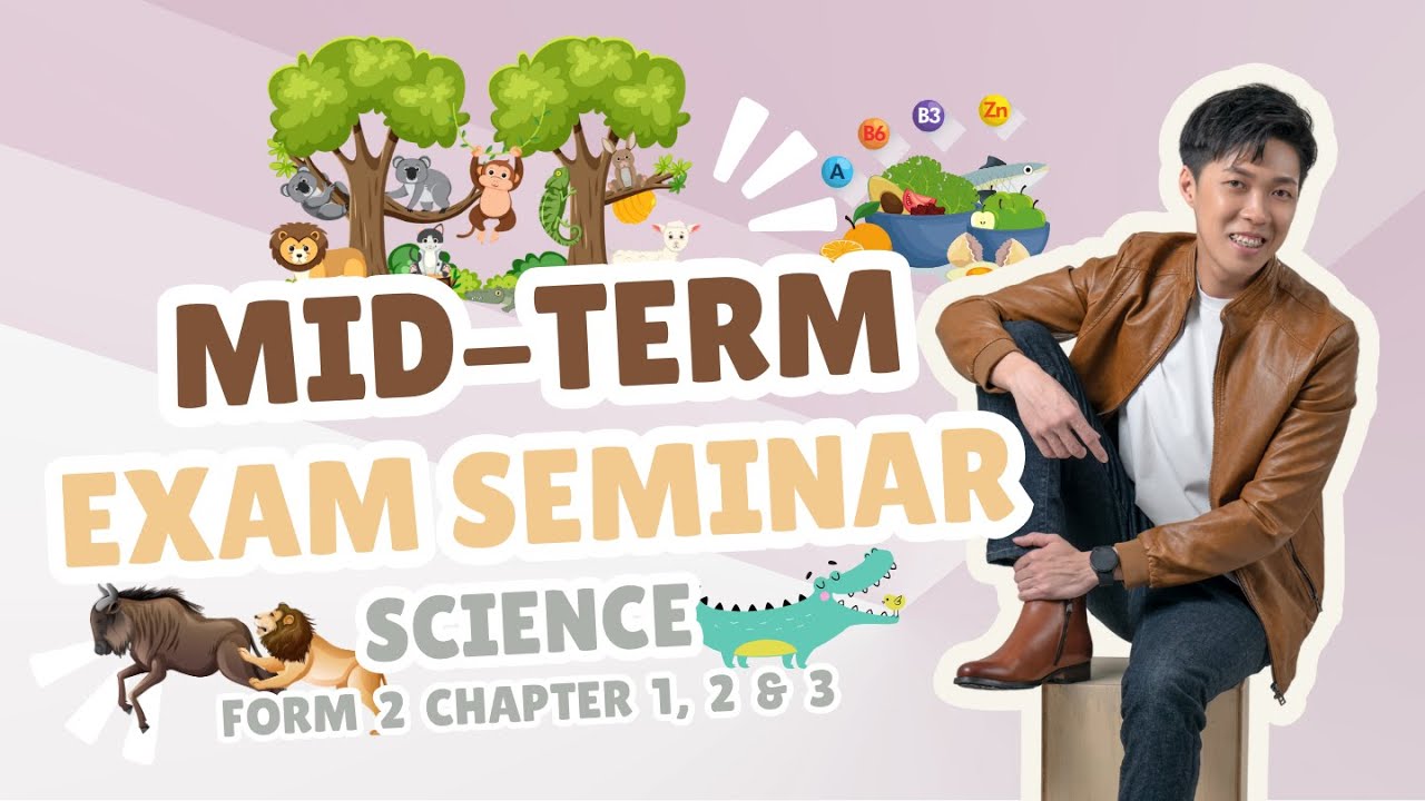 【ENG】|| SCIENCE FORM 2 CHAPTER 1, 2 & 3 QUICK REVISION || TTC EDUCATION MID TERM EXAM SEMINAR