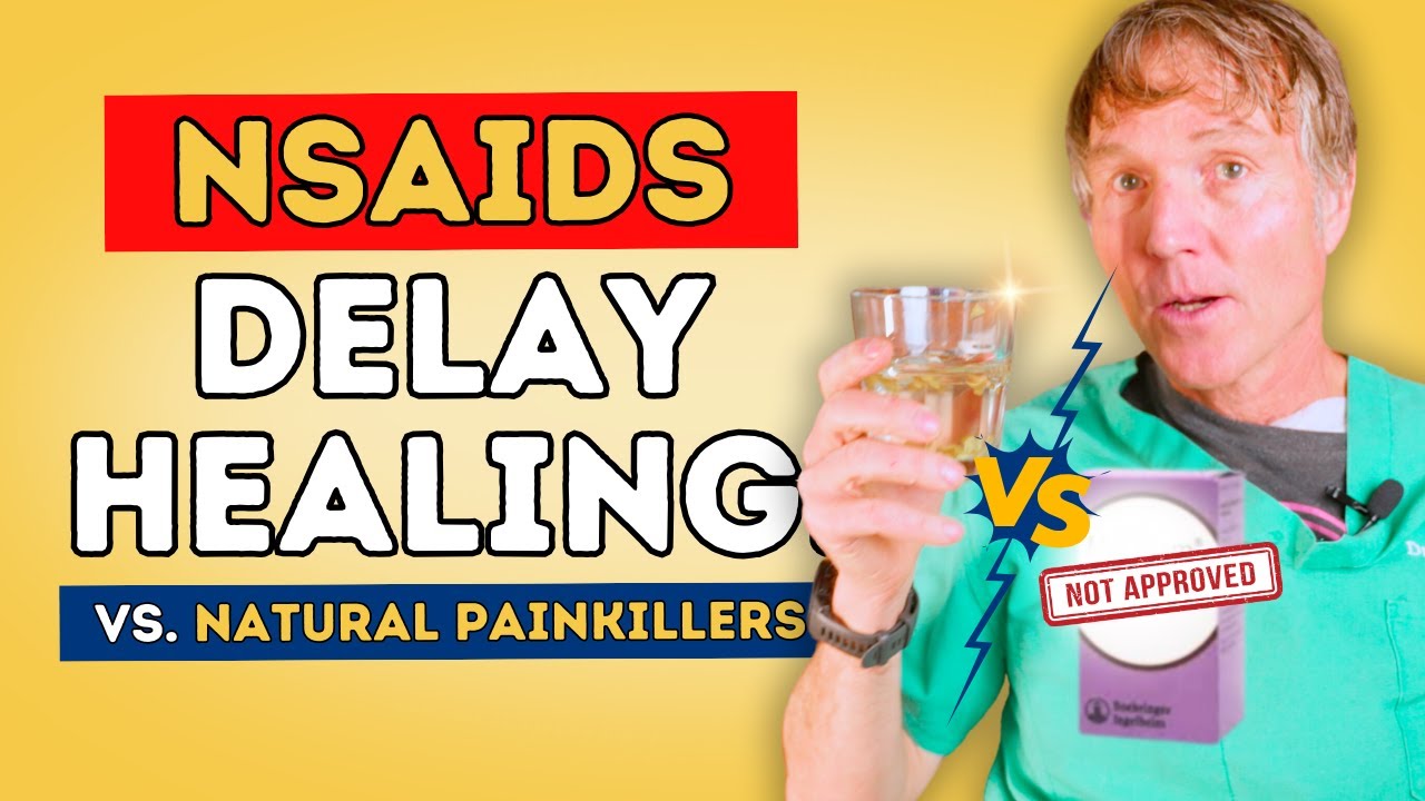 NSAIDs Are Delaying Your Bone Healing! Here are TOP 5 NATURAL PAINKILLERS FOR DR. JONES'