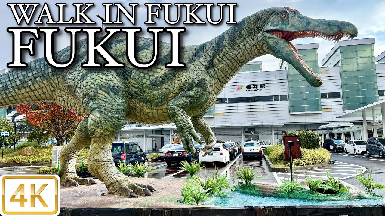 【 FUKUI 福井 】 Walk in Fukui 福井 4K
