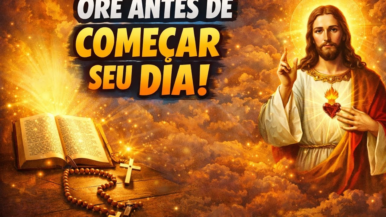 ORAÇÃO DA MANHÃ: Esta oração vai mudar seu dia 