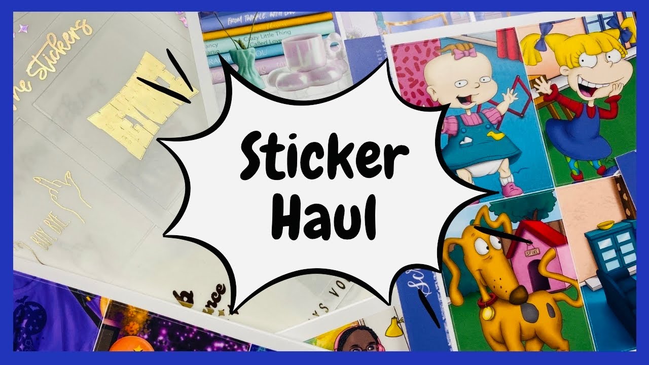 Sticker Haul featuring Pink Diamond Planner Co, Alicia Craft, PlanWithMe Stickers, & MORE!