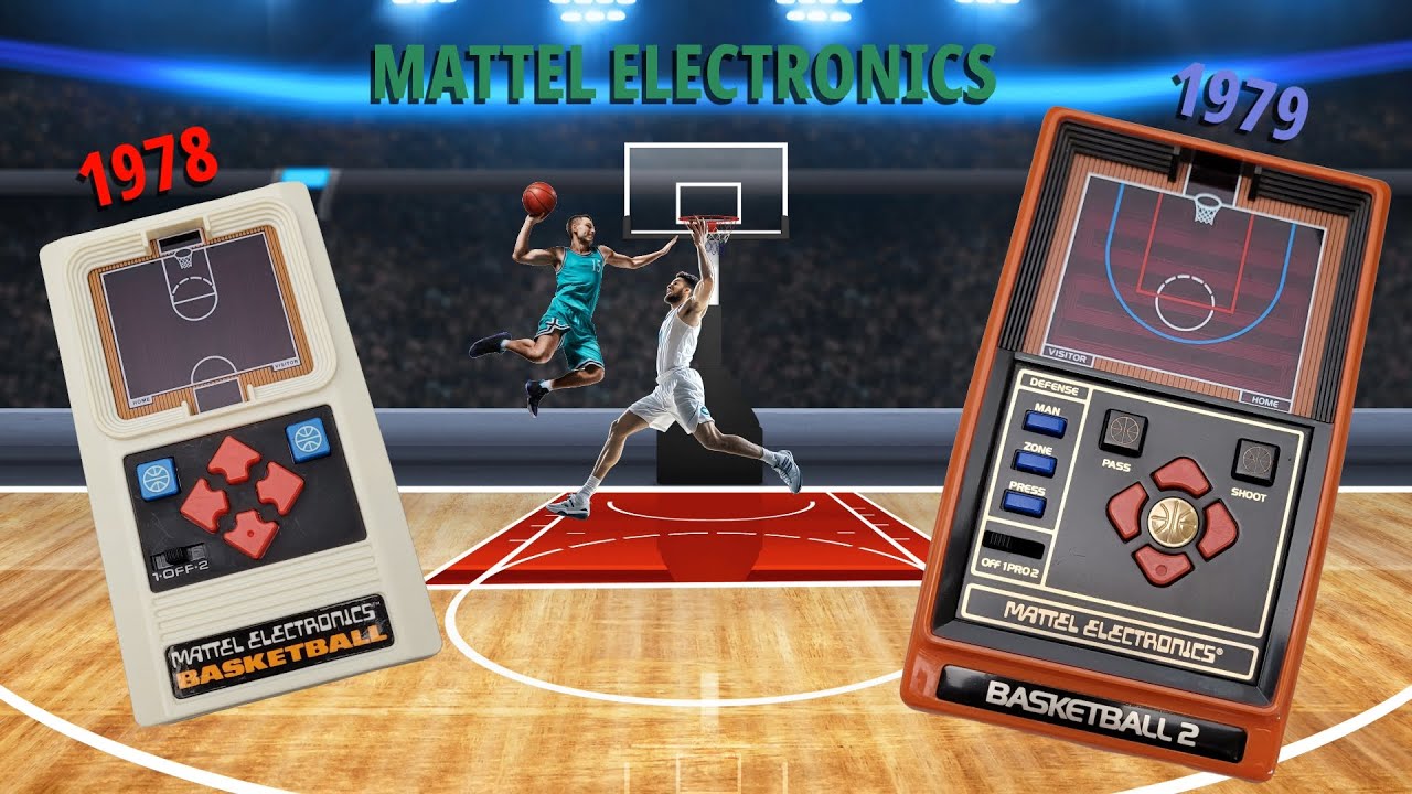 Mattel Basketball Handheld Showdown! 1978 vs 1979 – What’s the Difference?