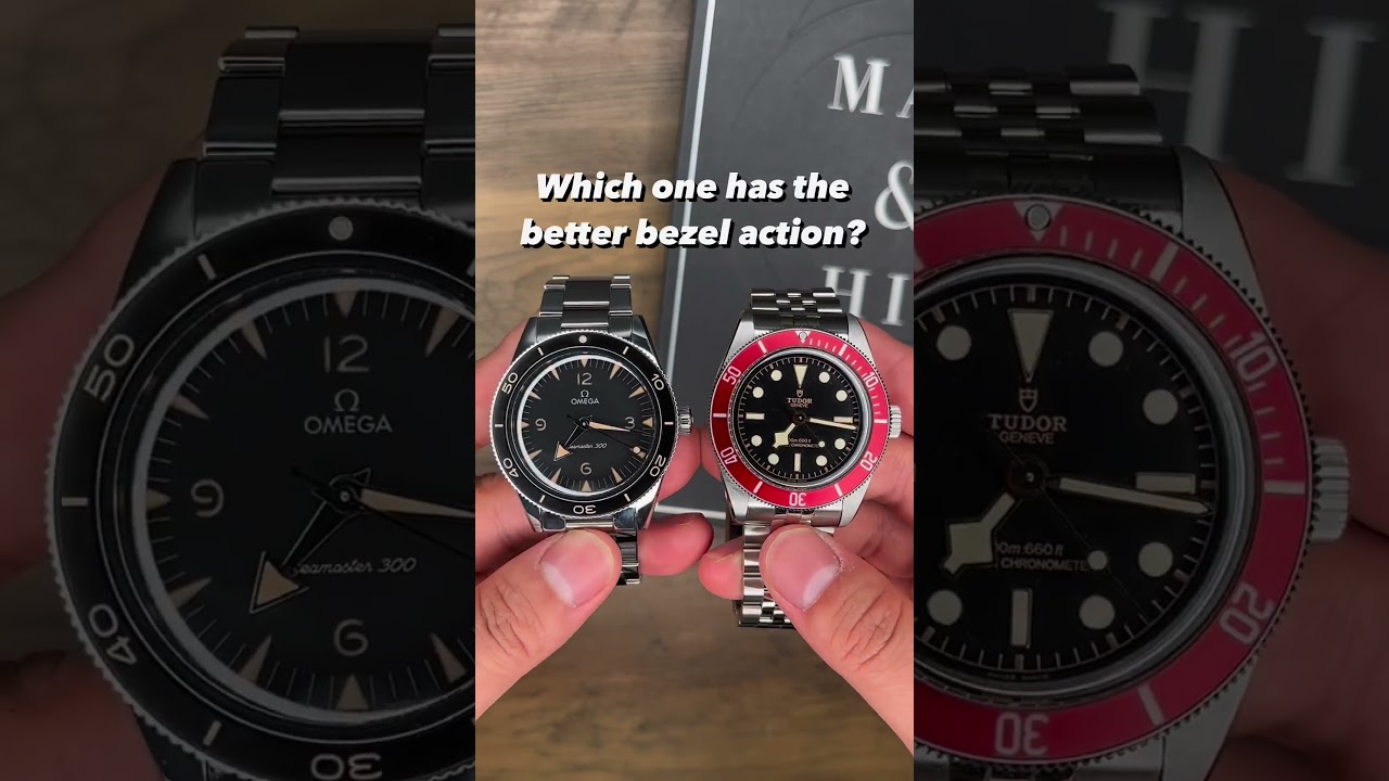 Omega vs Tudor Bezel Action
