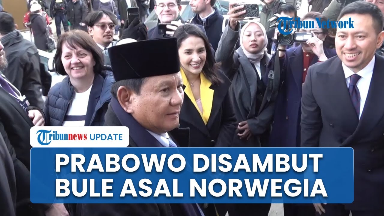 Bule Norwegia Ikut Sambut Prabowo di Swiss, Membaur Bareng WNI seusai Nobar Pidato WEF 2026
