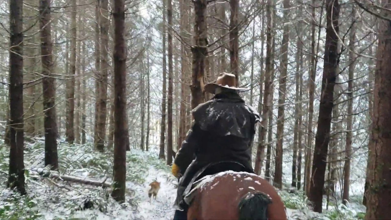 Scenic snow gopro Horse riding / eztimes horse rides