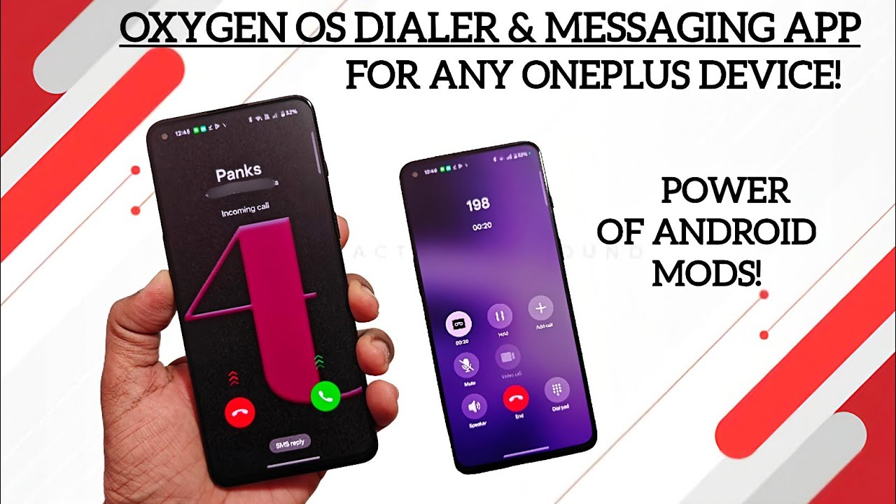 🎉 Приложение для набора номера и обмена сообщениями Oxygen OS для всех устройств OnePlus