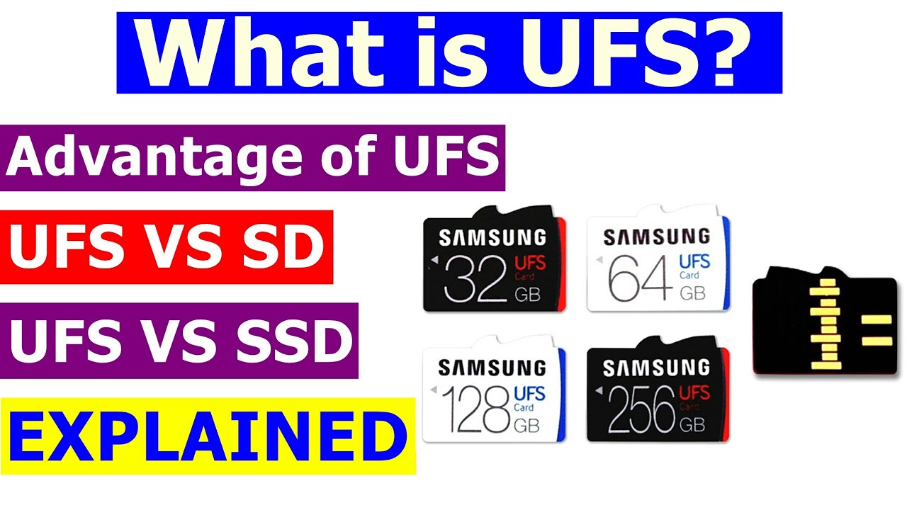 What is UFS? Comparison with MICRO SD & SSD | The futures of Smartphone Storage-Explained