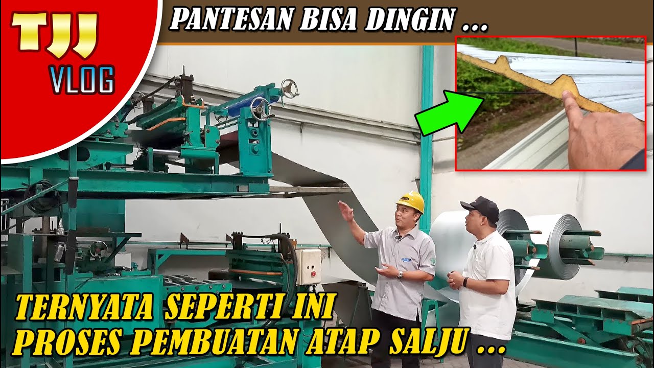 Pantesan dingin, ternyata seperti ini proses pembuatan atap salju