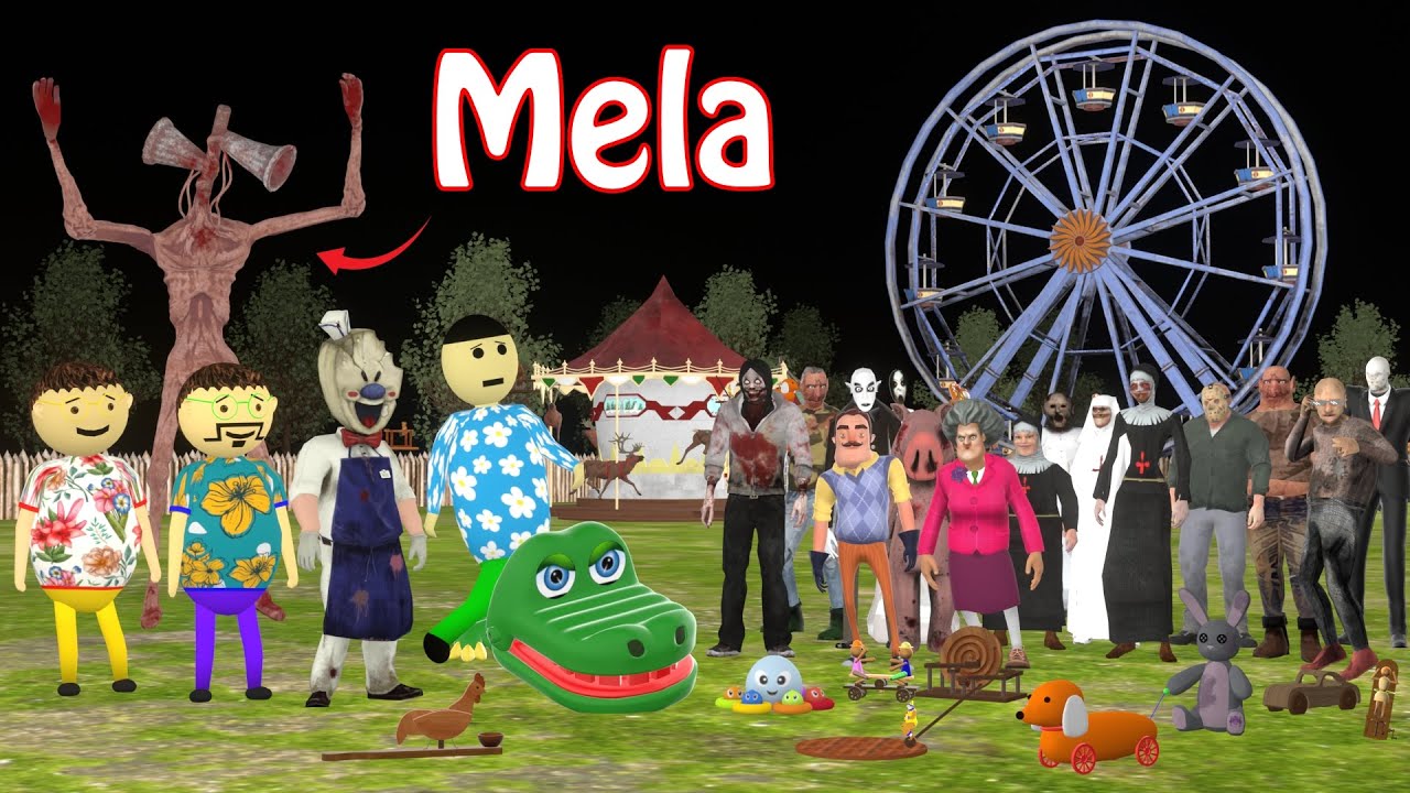 Gulli Bulli In Mela | Buying Toys | Funny | Gulli Bulli | Make Joke Of Horror