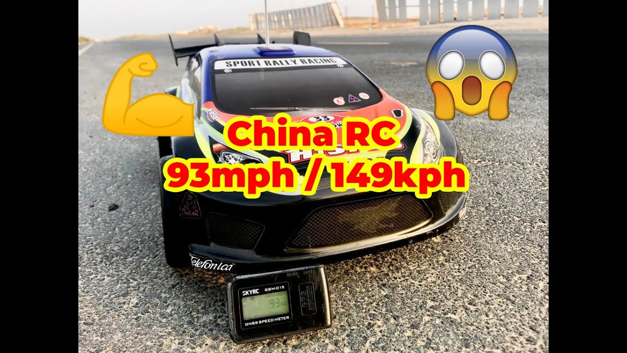 World's Fastest HSP RC Rally China Cheap Car Speed run