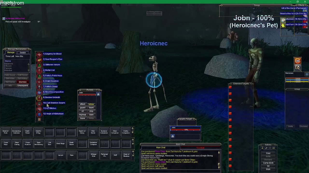 so you decided to make a Heroic Necromancer!?!? eh!?!