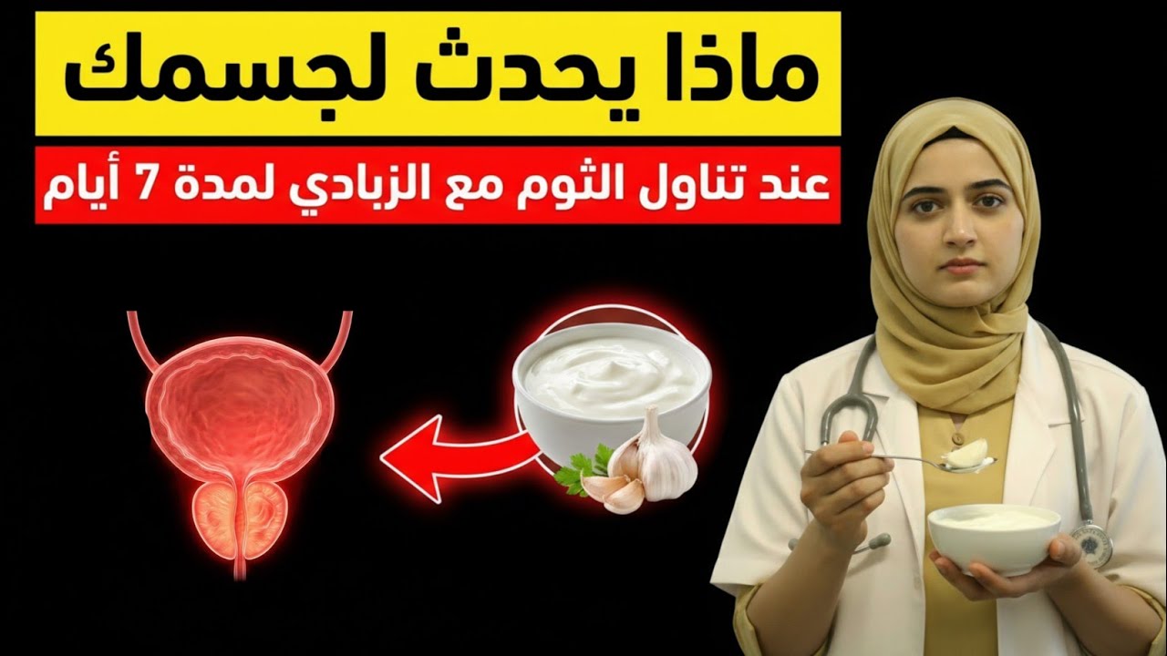 ماذا يحدث لجسمك عند تناول الثوم مع الزبادي لمدة 7 أيام؟ (النتائج ستدهشك!)