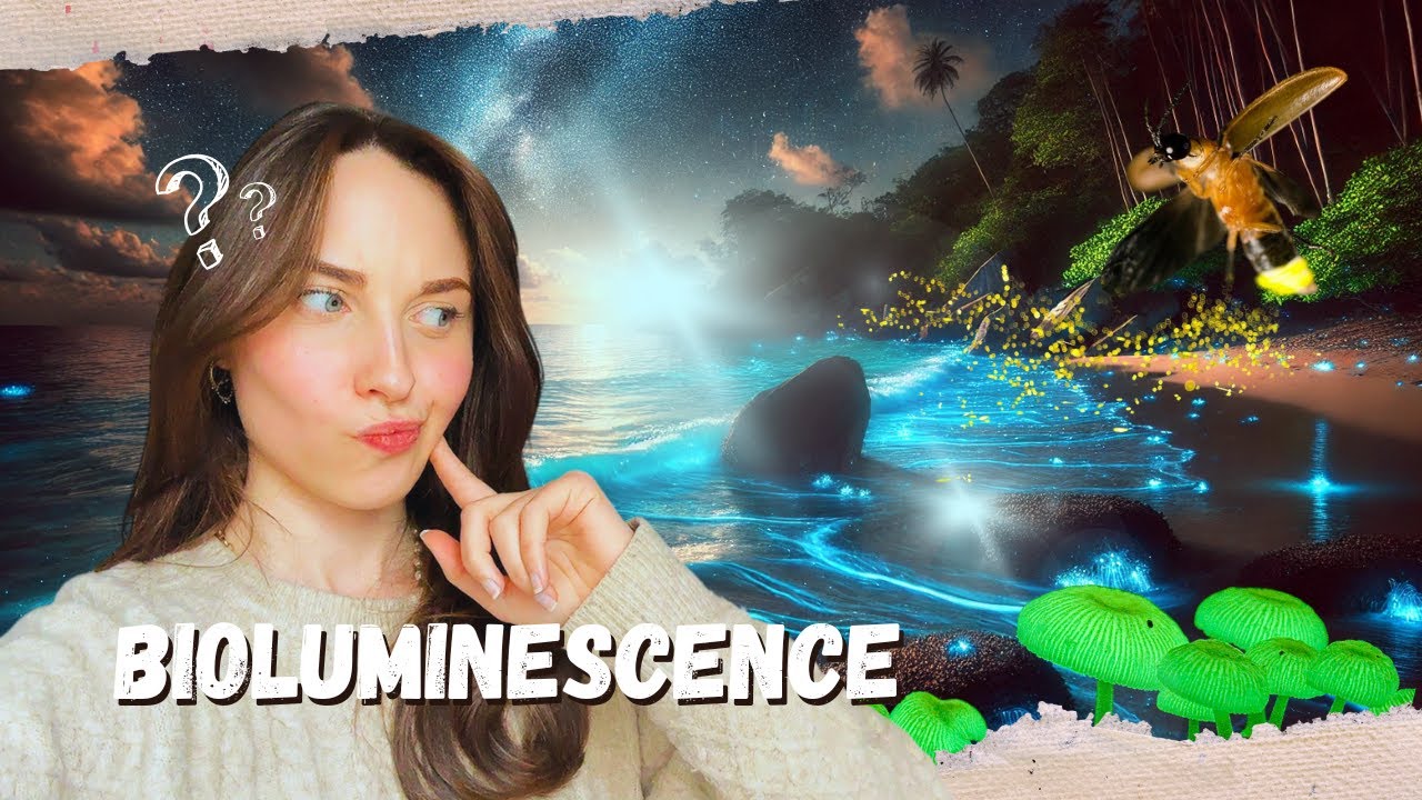 Ces créatures qui brillent dans le noir : BIOLUMINESCENCE !