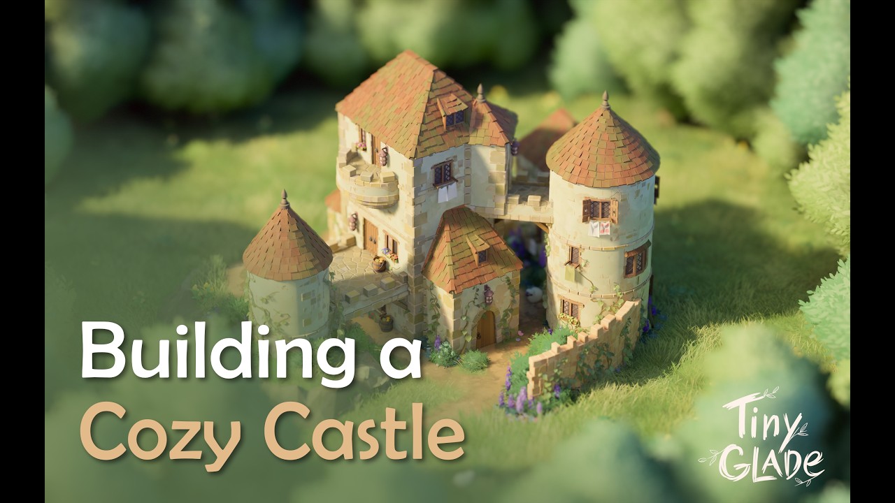 Building a Tiny Cozy Castle | Tiny Glade (Demo)