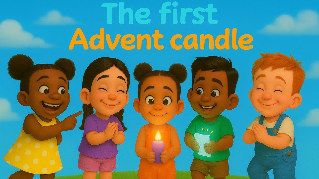 First Sunday of Advent for Kids. The Candle of Hope