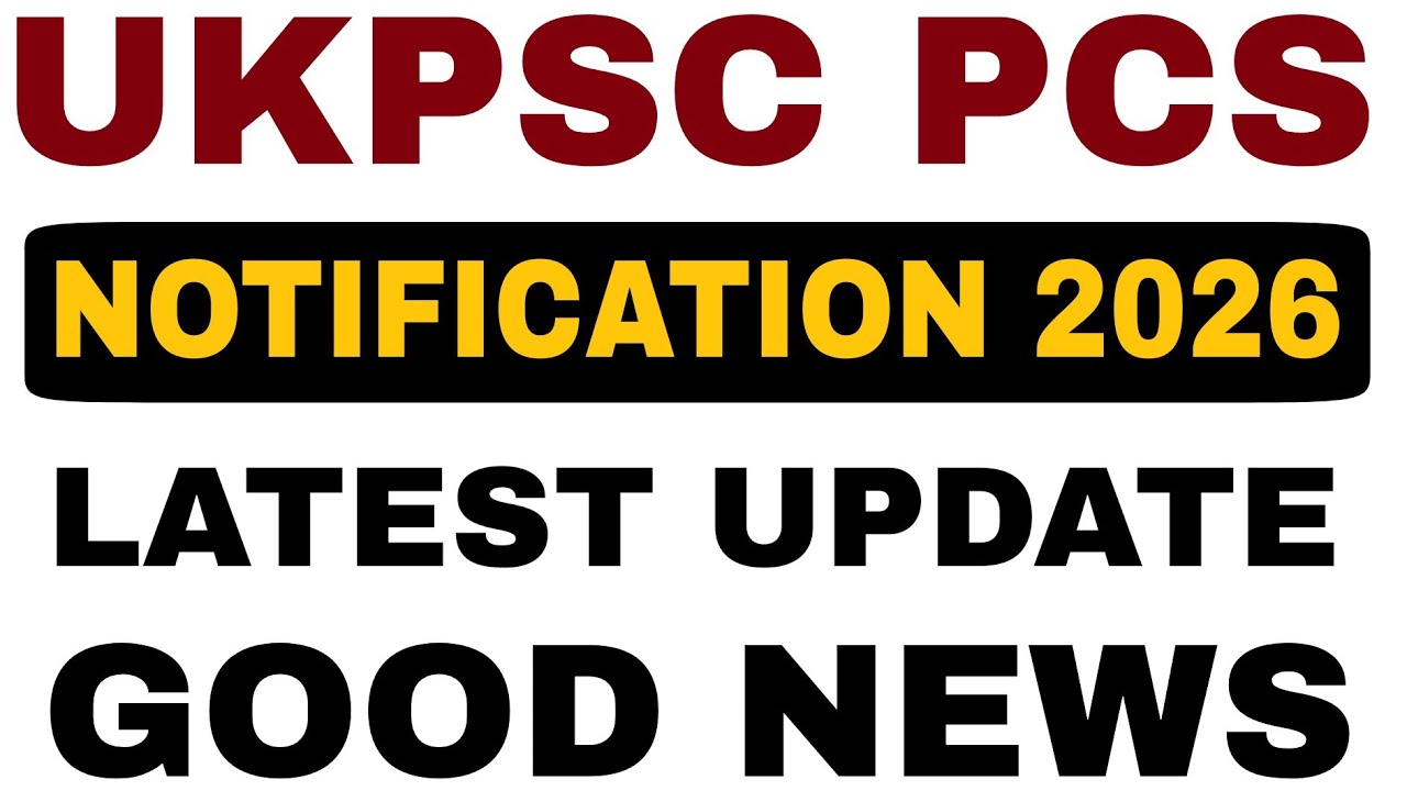 UKPSC UPPER PCS NOTIFICATION 2026 | UTTARAKHAND UPPER PCS NEW VACANCY 2026 | HINDI GK TRICKS