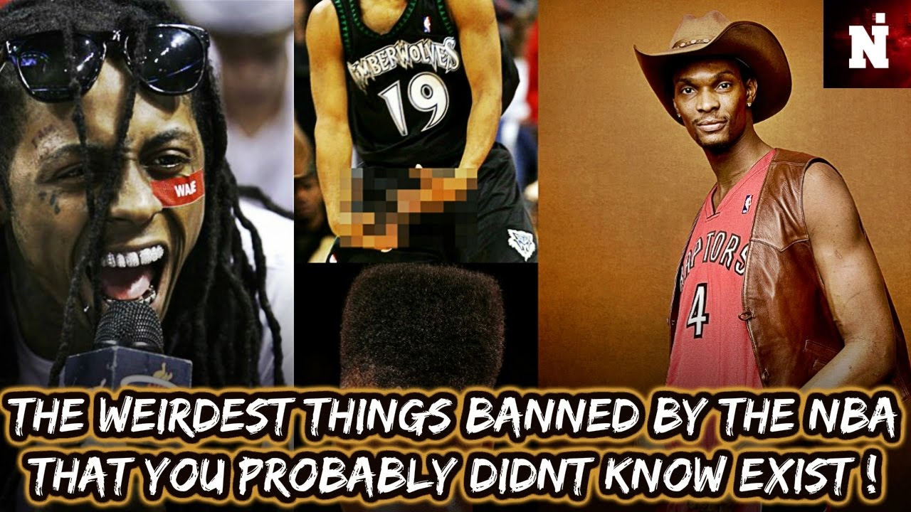 The Weirdest Things The NBA Actually Banned!