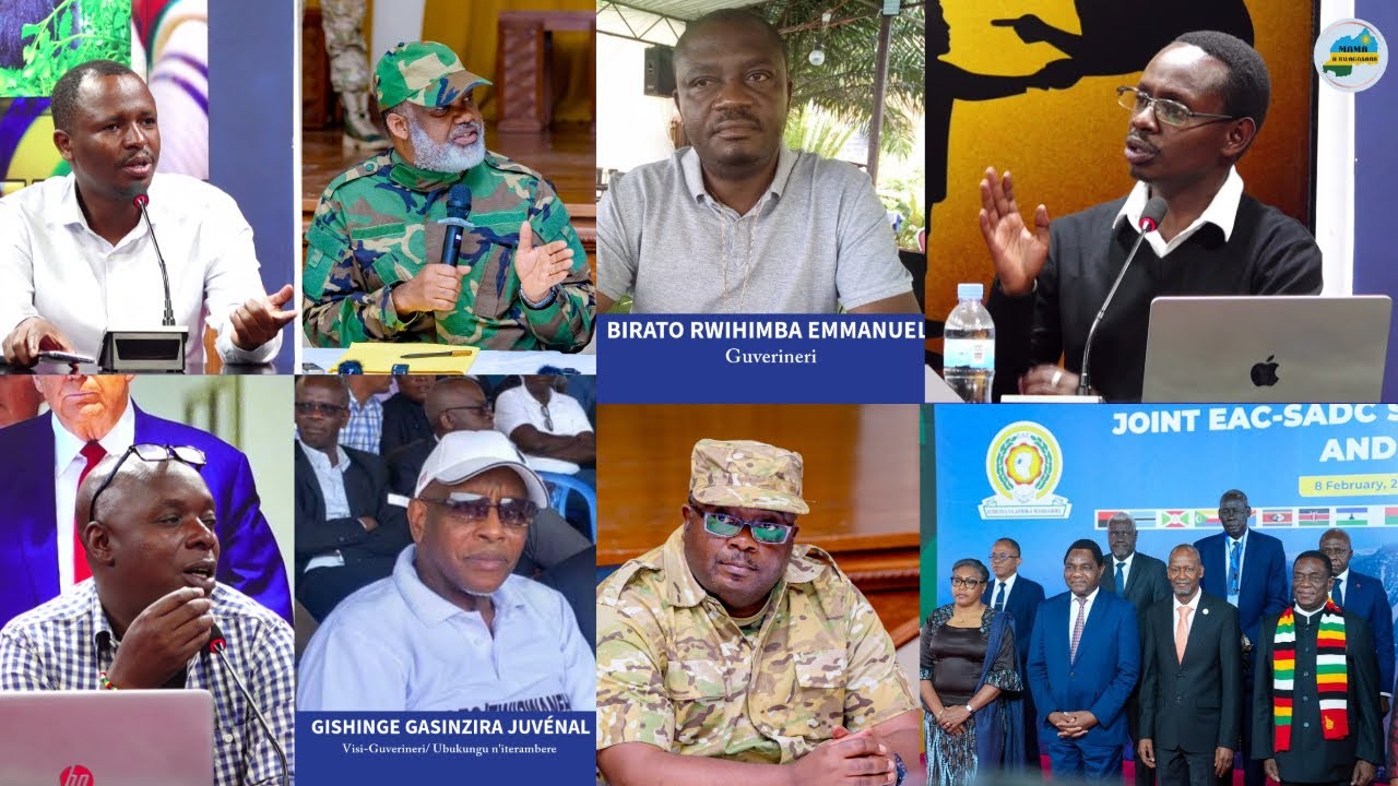 M23 YASHYIZEHO ABAYOBOZI MURI KIVU Y'AMAJYEPFO || INAMA YA EAC NA SADC I HARARE MURI ZIMBABWE
