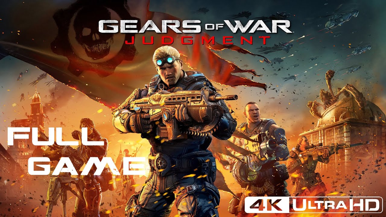 Gears of War: Judgment FULL GAME Gameplay/Walkthrough in 4K (Xbox One X)