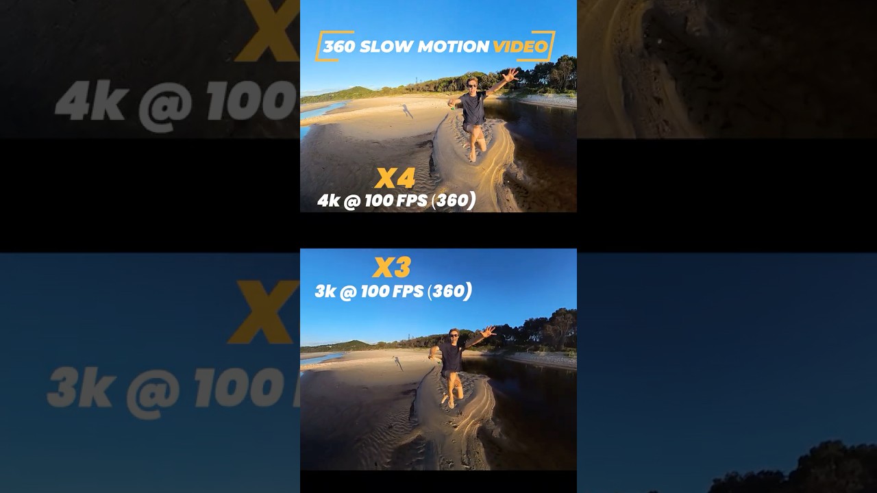 Insta360 X4 vs X3 comparison 👍 #insta360x4 #insta360x3