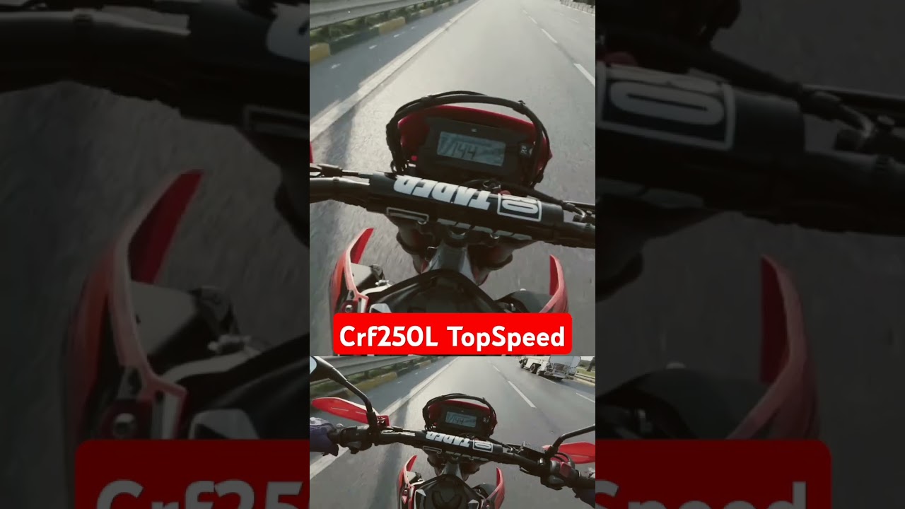 Honda CRF 250L  (2024) Topspeed