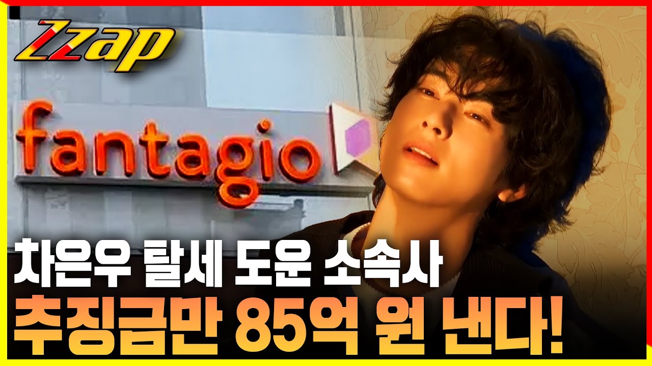 [빠른뉴스 쨉] 차은우 탈세 돕느라 추징금 85억 얻어맞은 소속사!