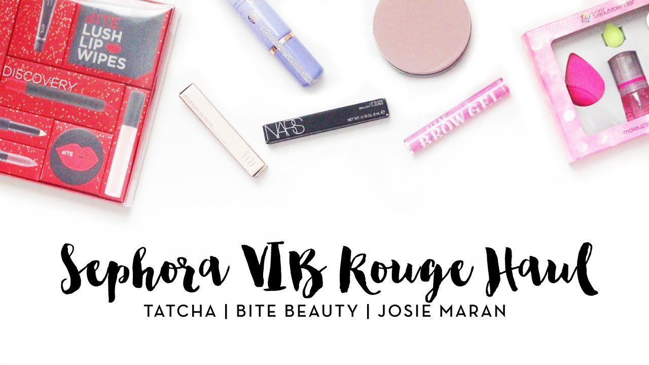 Sephora VIB Rouge Haul | makeupTIA