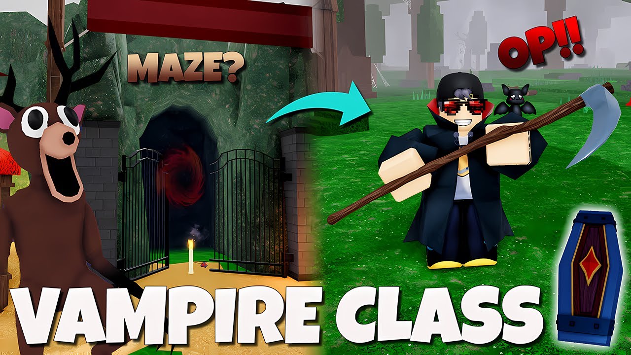 GG!! Vampire Class OP & Rahasia Labirin Rusa Anomali 🧛‍♀️🔥🦌 | 99 Nights in the Forest Indonesia