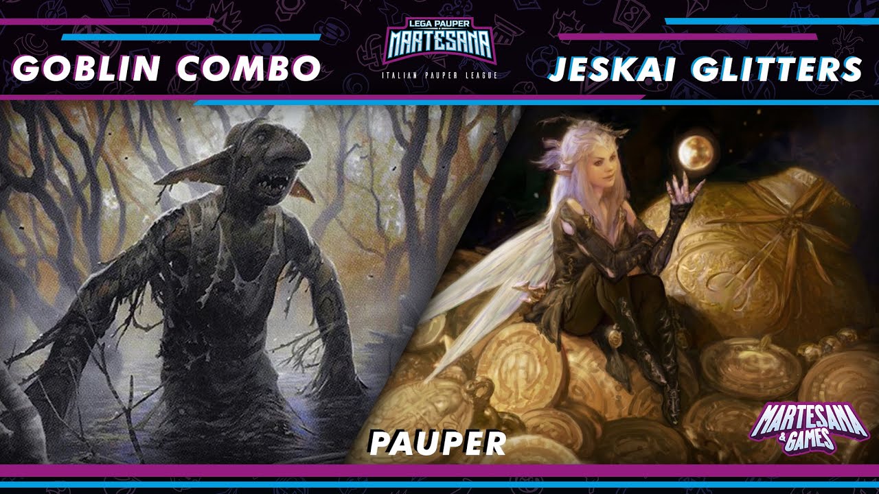 MTG PAUPER - Goblin Combo vs Jeskai Glitters - LPMartesana