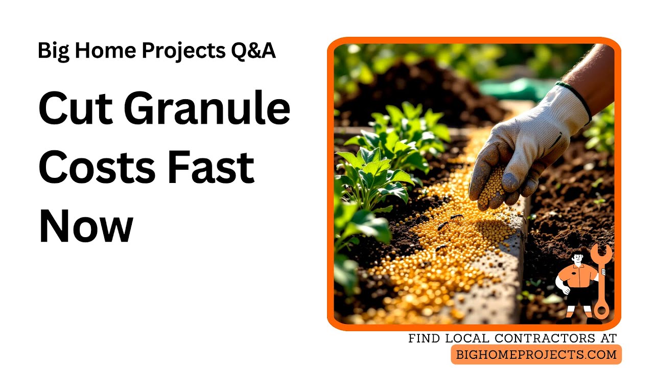 Granule Cost Per Coverage Yard Strategy
