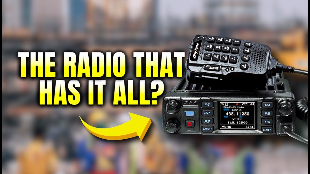Является ли Anytone AT-D578UVIII Plus самой чистой любительской радиостанцией DMR? | TheSmokinApe