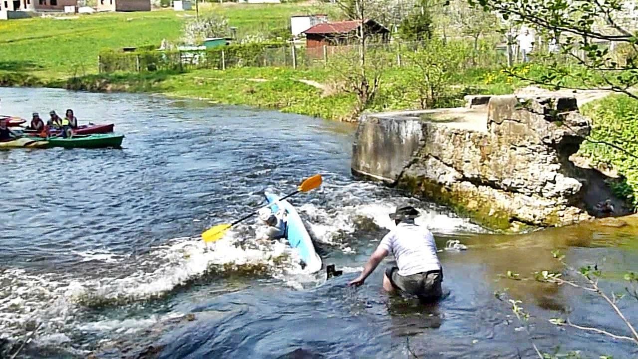 Rzeka Liwa - spływ kajakowy - Kwidzyn.