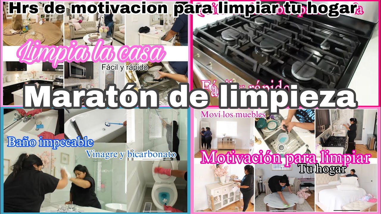NUEVO MARATON DE LIMPIEZA motivación para limpiar tu hogar fácil y rápido LIMPIA CONMIGO #lizbethfer