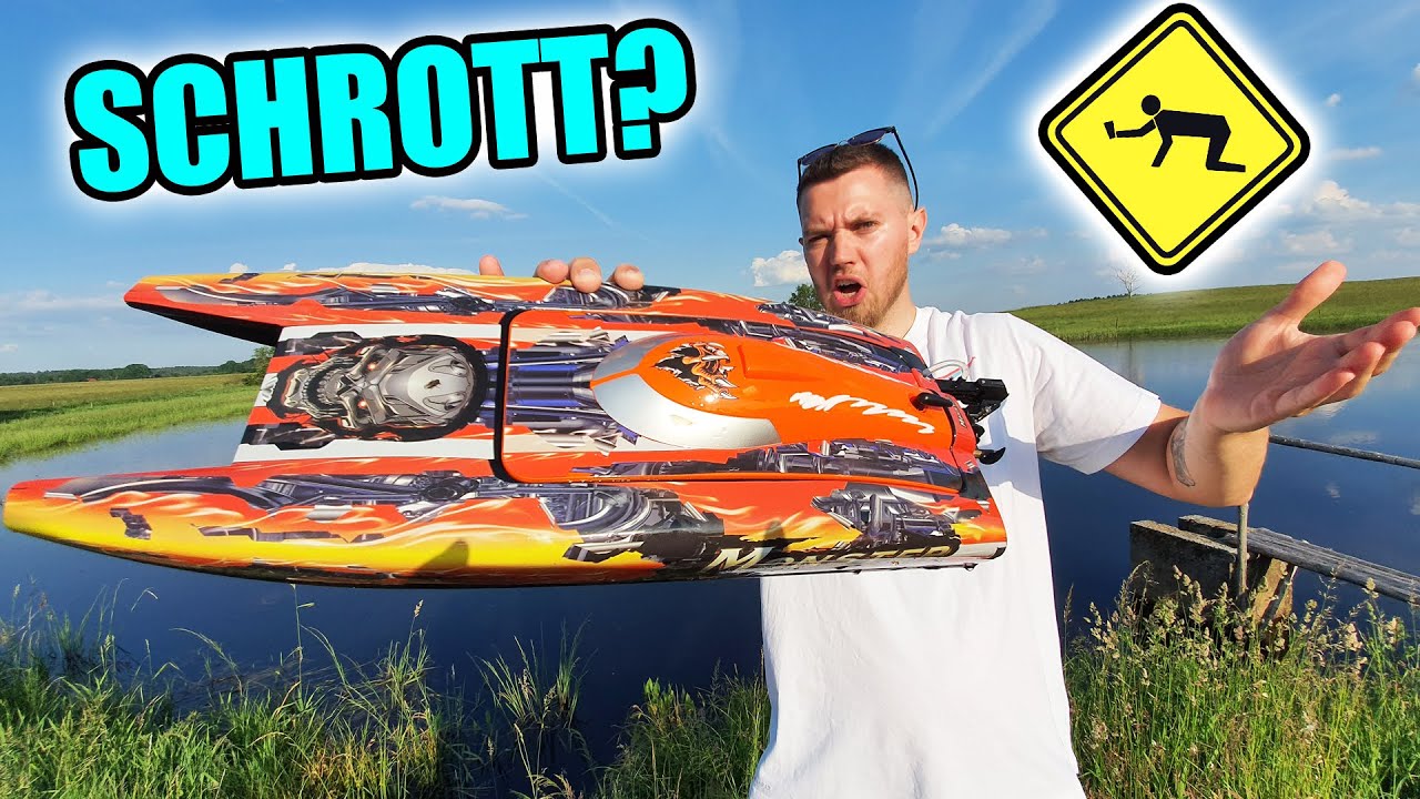 NEUES MONSTER BOOT nach nur 15 SEKUNDEN umgekippt... Kann ich es retten?