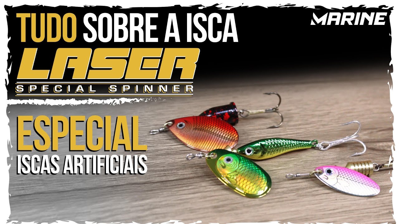LASER SPECIAL SPINNER, A ISCA MAIS FACÍL DE TRABALHAR!