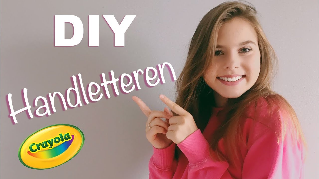 DIY SCHOOLSPULLEN PIMPEN MET DE ALLERNIEUWSTE TREND HANDLETTEREN - BACK TO SCHOOL 2017