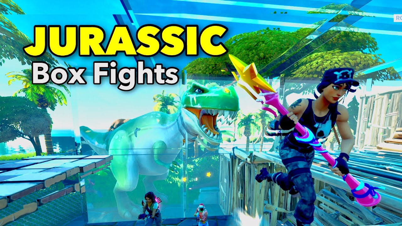Jurassic Box Fights - Best Box fight maps - (fortnite map codes)
