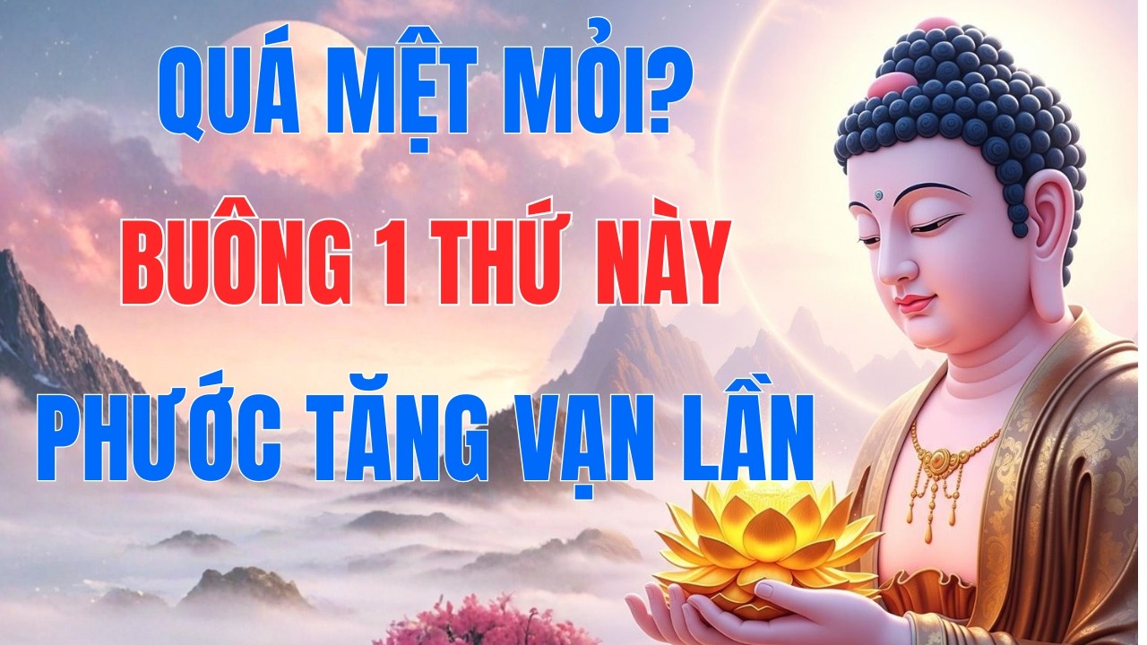 Trước Bàn Thờ: Nhẩm 1 Câu Này Khi Kiệt Sức Để Trút Bỏ Áp Lực, Phước Báu Tăng Lên Gấp Bội