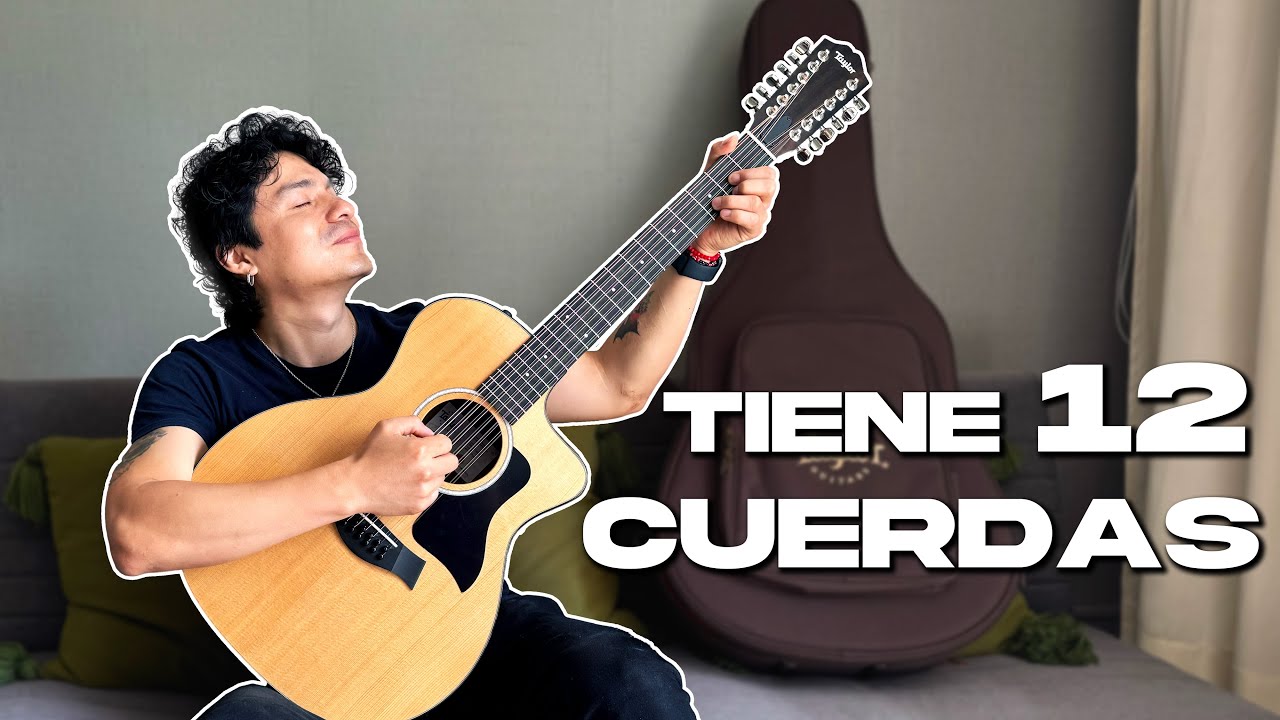 Guitarra acústica Taylor de 12 cuerdas