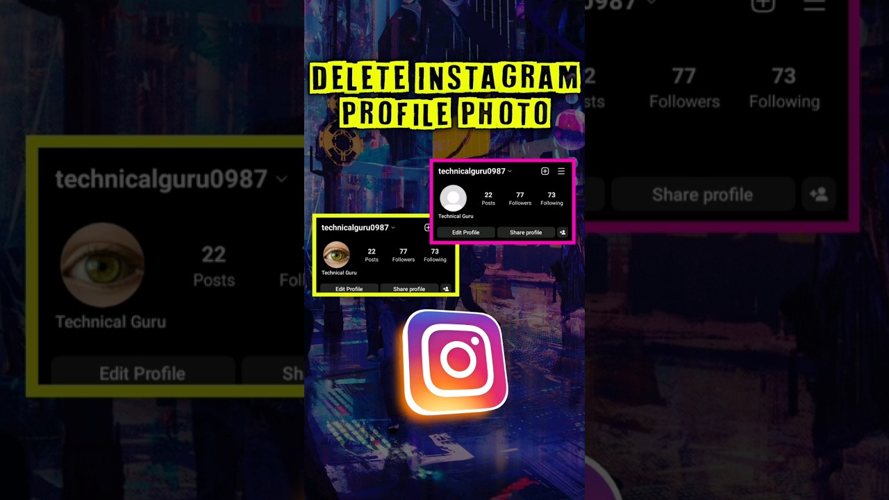 How To Delete Instagram Profile Photo 