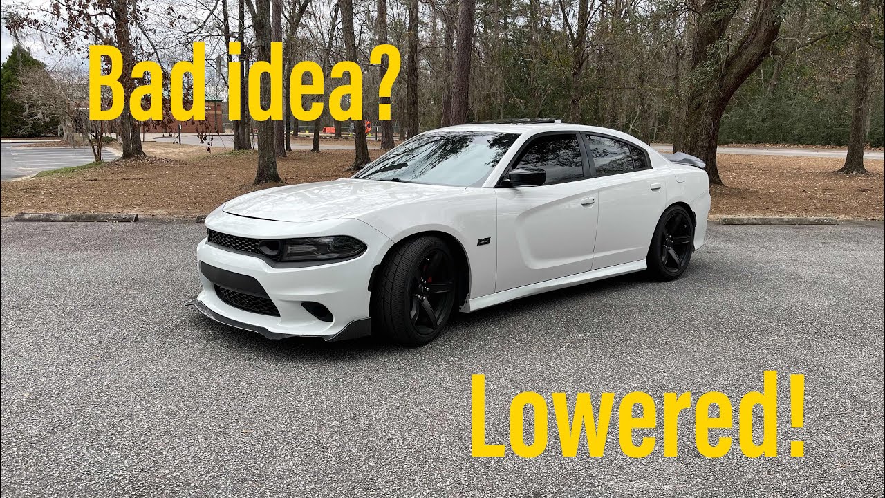 LOWERING MY DAILY DRIVEN CHARGER RT*bad idea*