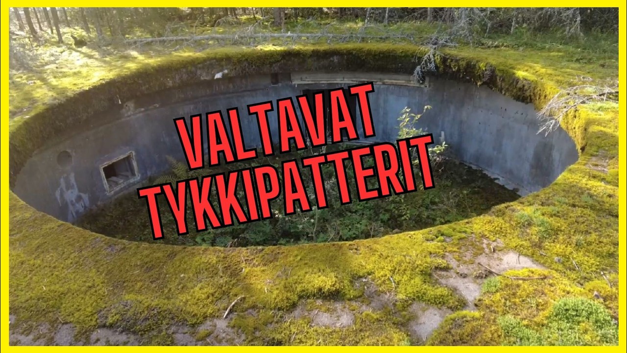 Salpalinja / Kärmeniemen patteri. Ei ole aina helppoa.