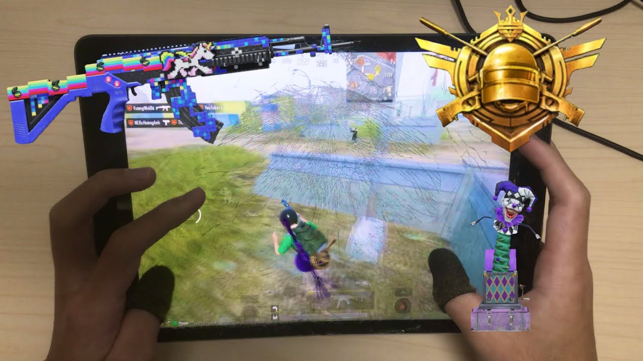 iPad9 5Finger Claw Gyro Handcam | Sensitivity&Control code | PUBGMOBILE Handcam Gameplay