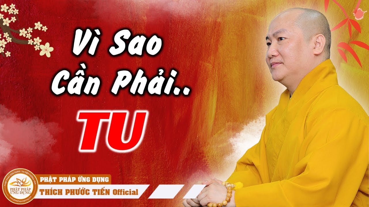 Tu để cho đời BỚT KHỔ hay tu để làm gì.. (rất hay) | THÍCH PHƯỚC TIẾN OFFICIAL