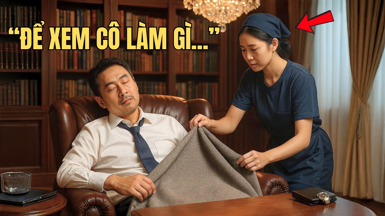 Tỷ Phú Giả Vờ Ngủ Để Thử Thách Cô Giúp Việc Nghèo — Hành Động Cô Làm Khiến Tất Cả Sững Sờ!