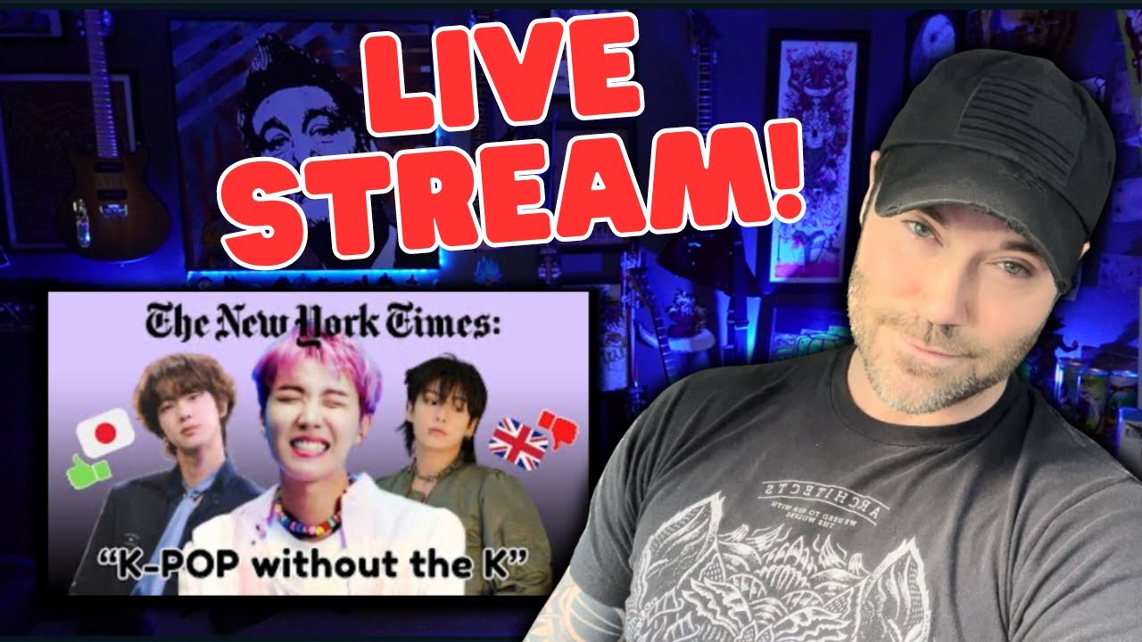 Live Reaction to - bts and 